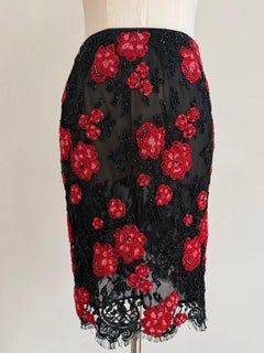 F/W 1991 Beaded Skirt