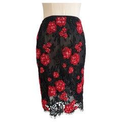 F/W 1991 Beaded Skirt