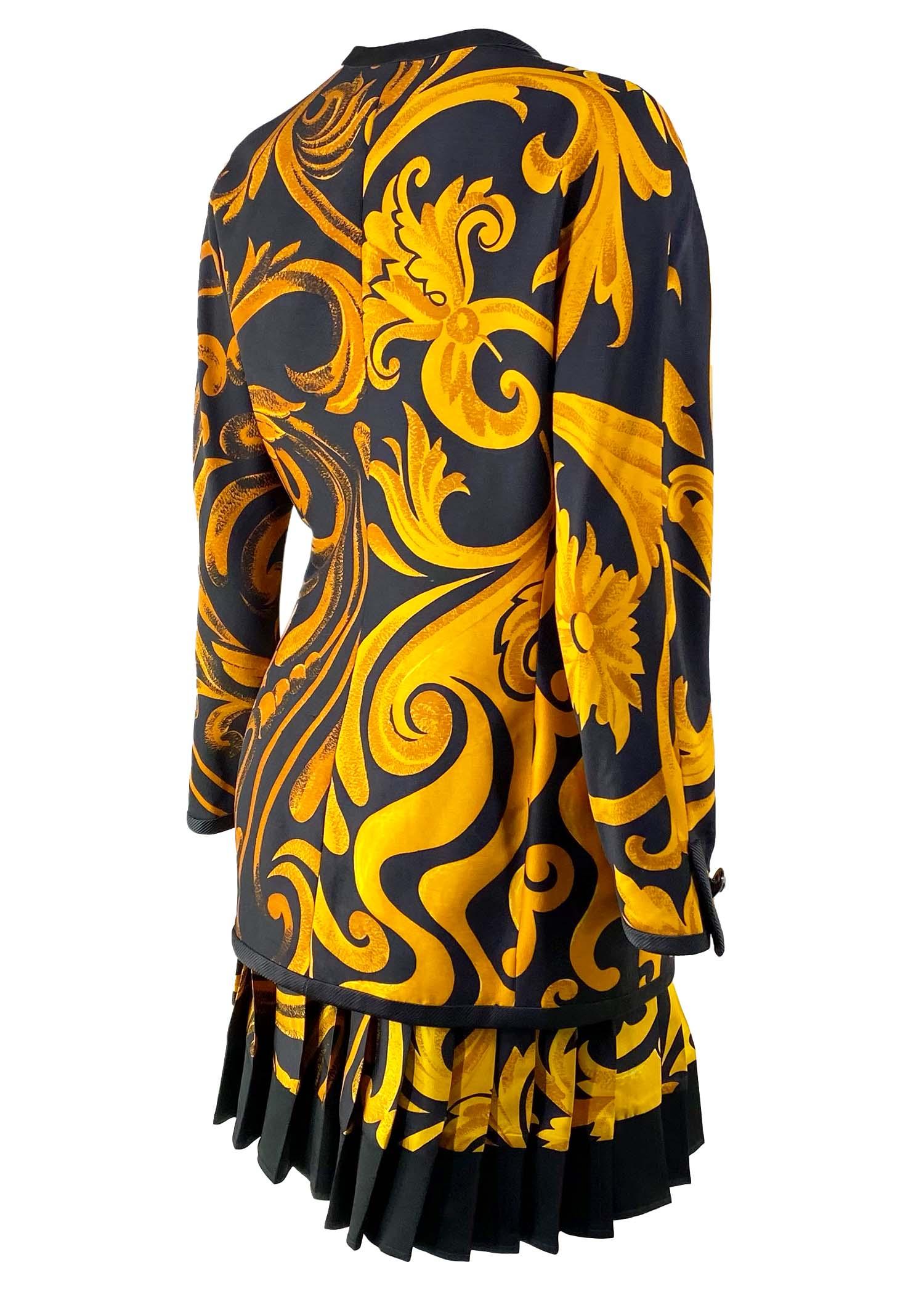 versace baroque skirt