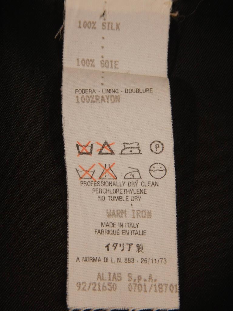 da uomo o donna Gilet in seta con stampa arabescata Gianni Versace A/I 1992 Uomo in vendita
