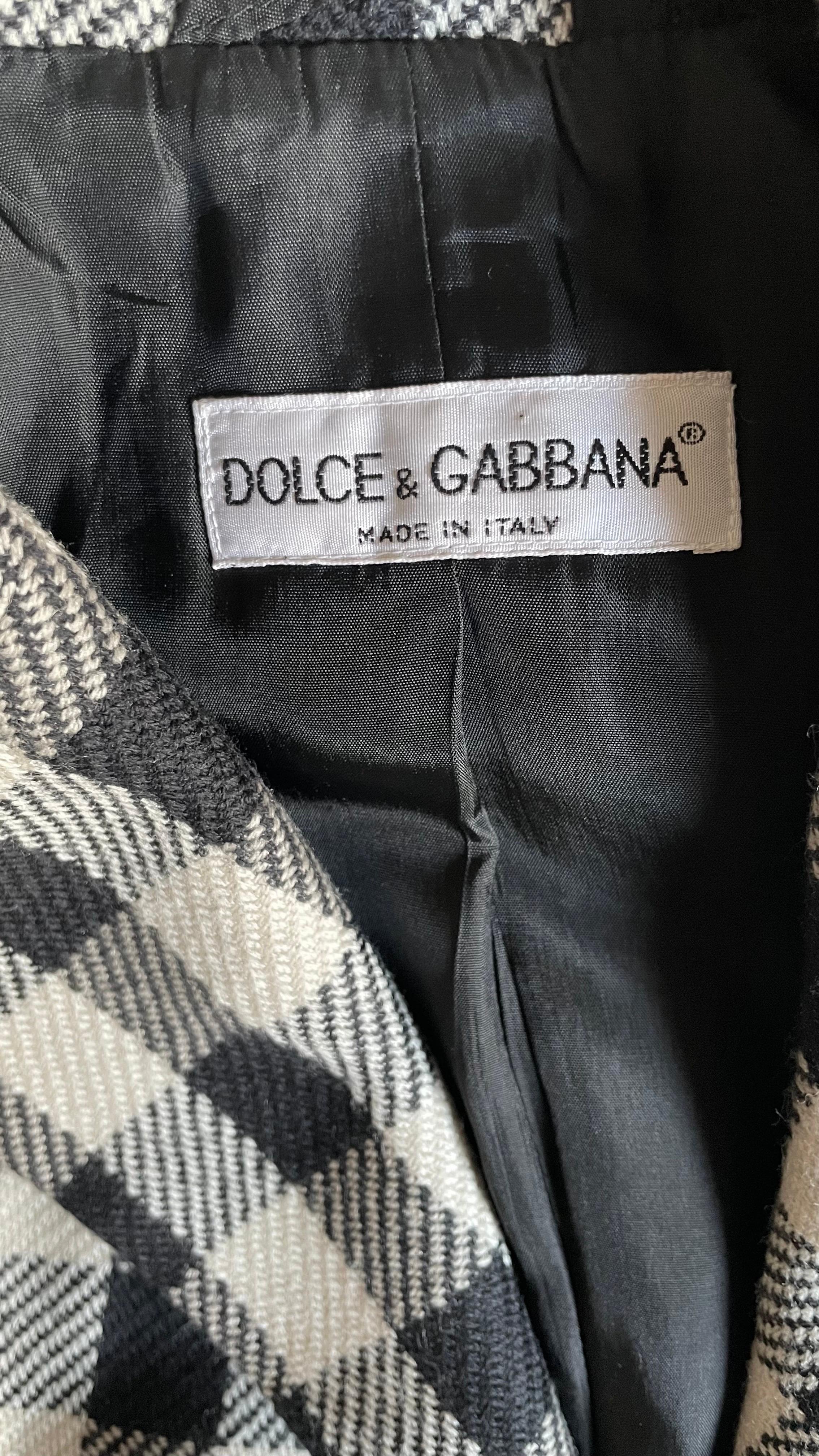 F/W 1993 Vintage Dolce & Gabbana blazer In Good Condition In LAGNY-SUR-MARNE, FR