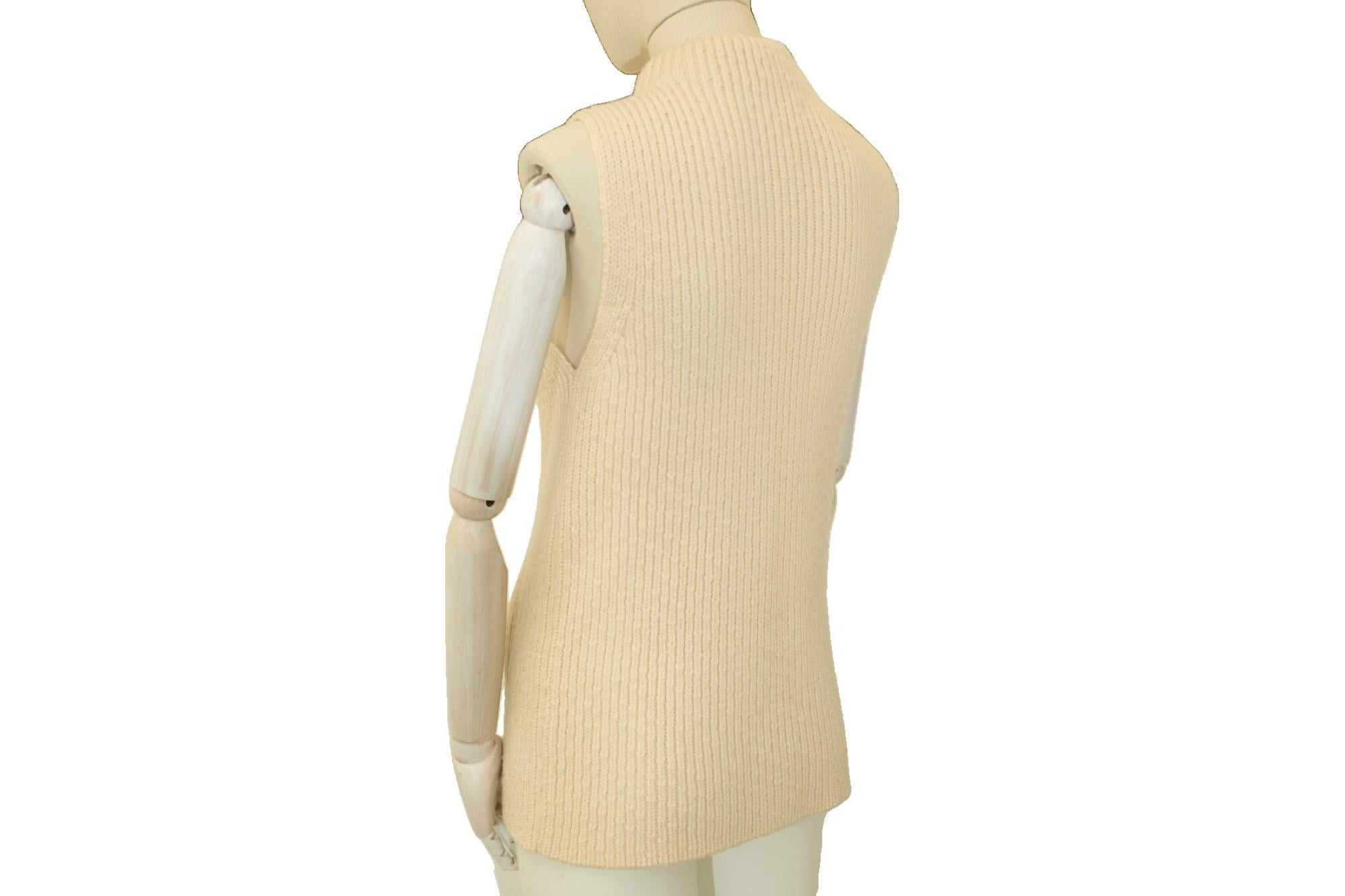 A/I 1994 Gilet in maglia senza maniche Artisanal in vendita 1