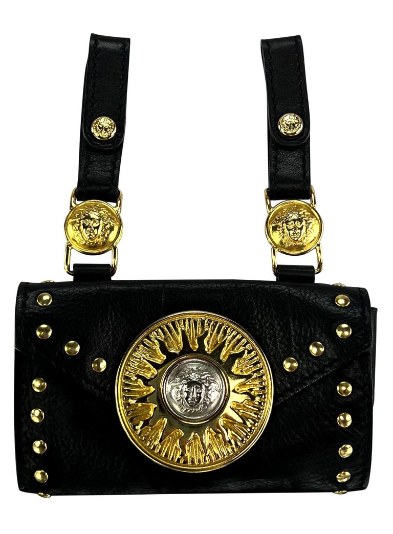 Gianni Versace Borse Nere Versace A/I 1994 Gianni Versace Borsa Da