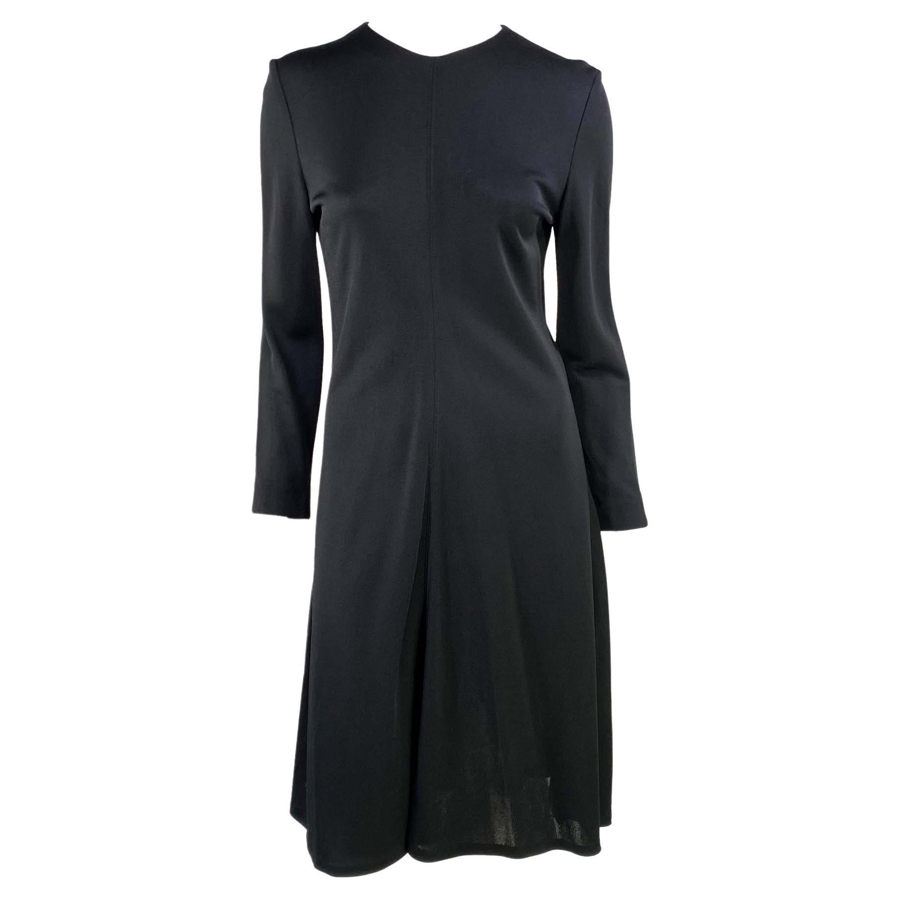 F/W 1995 Gucci by Tom Ford Black Long Sleeve Dress For Sale