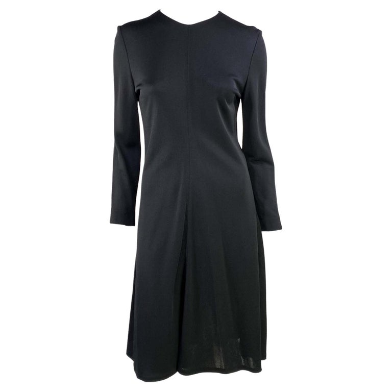 F/W 1995 Gucci by Tom Ford Black Long Sleeve Dress For Sale at 1stDibs