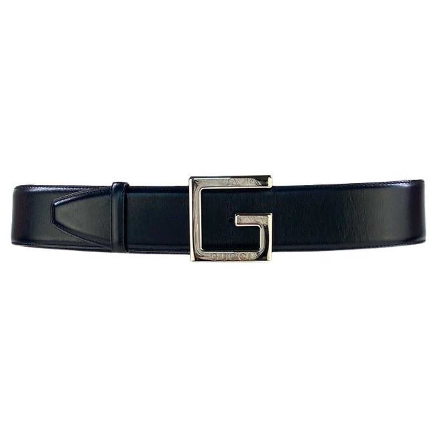 F/W 1995 Gucci by Tom Ford Oversized G Logo Buckle Dark Green Leather Belt  For Sale at 1stDibs | kate moss gucci 1995, tom ford gucci 1995, tom ford  gucci 1994
