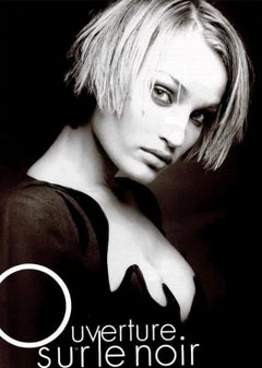 F/W 1995 Thierry Mugler Sculpted Anatomical Long Sleeve Black Dress