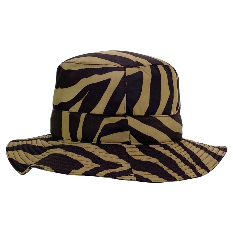 F/W 1996 Dolce and Gabbana Brown Nylon Animal Print Vintage  display picture 1