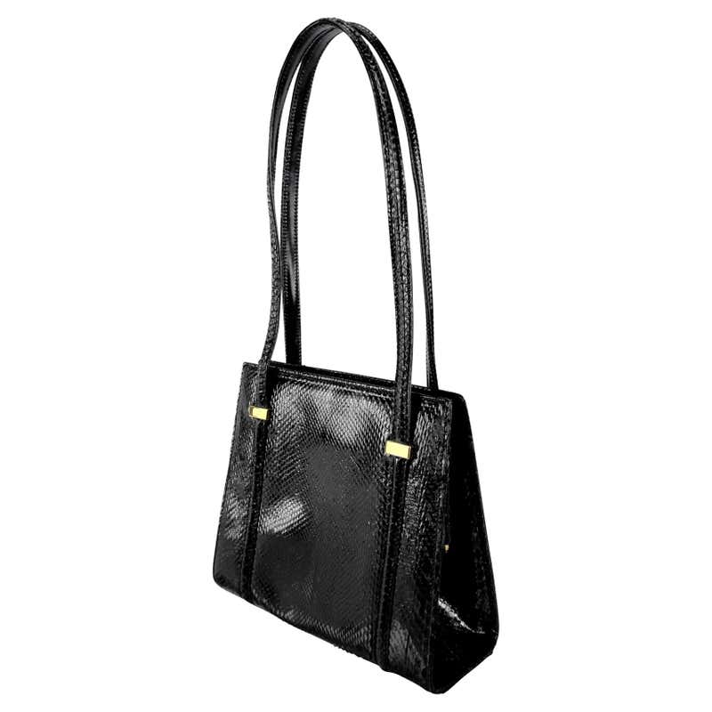 F/W 1996 Gucci by Tom Ford Black Pony Hair Oversized Runway Shoulder ...