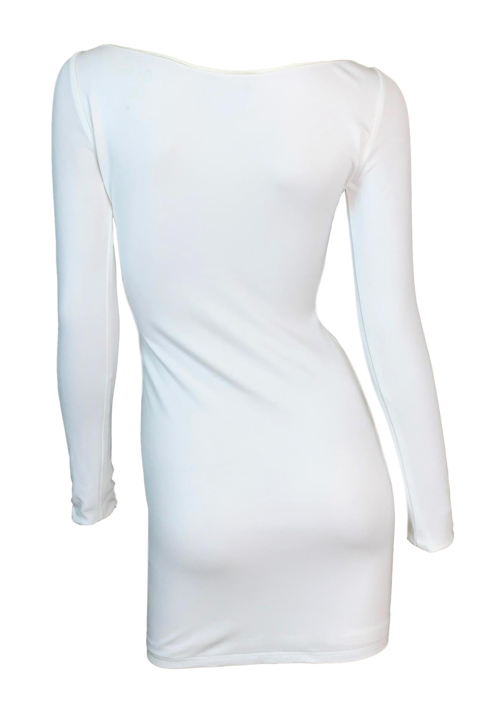 tom ford gucci white dress