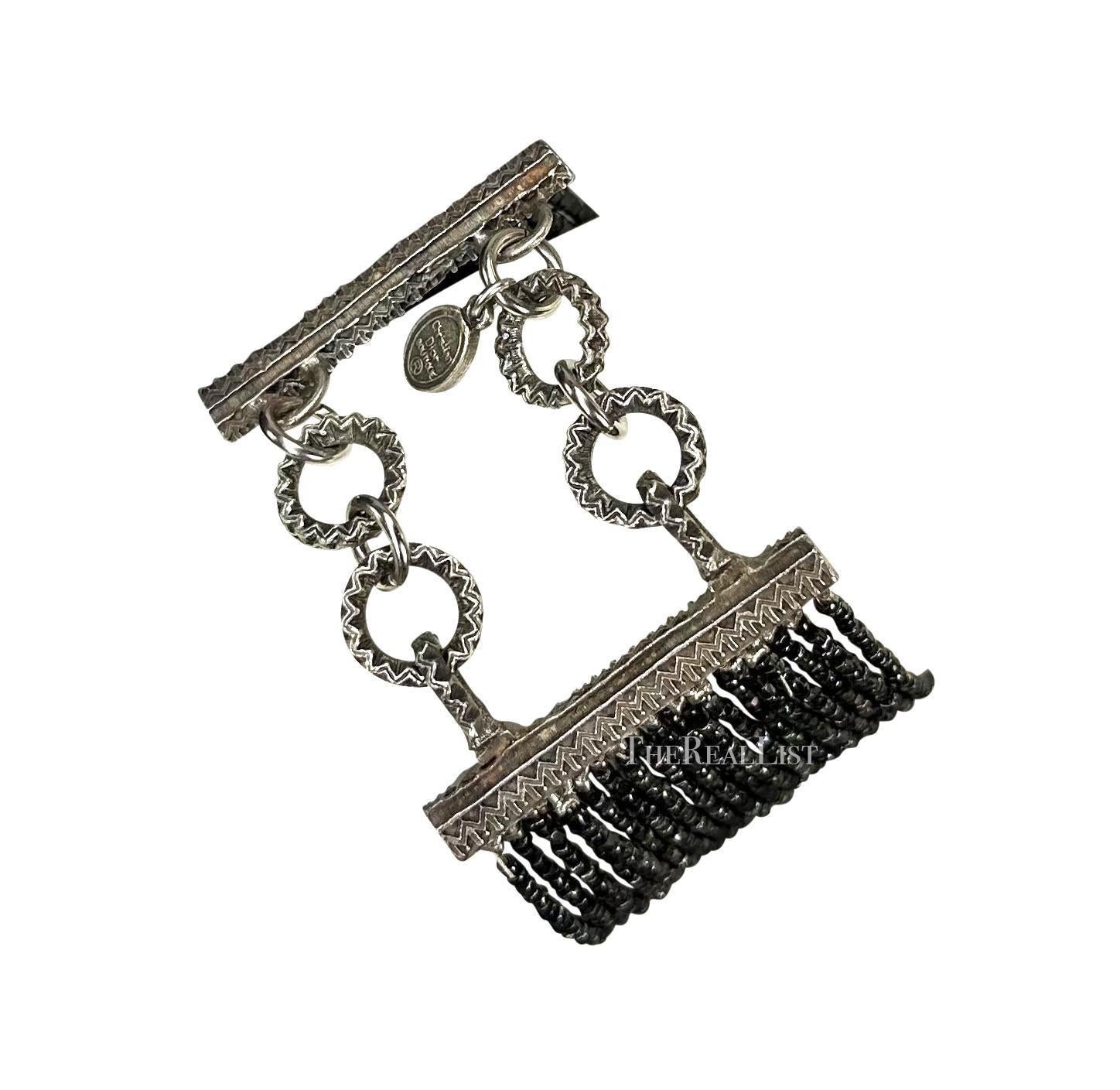 Christian Dior par John Galliano, bracelet Masai perlé, A/H 1997 en vente 3