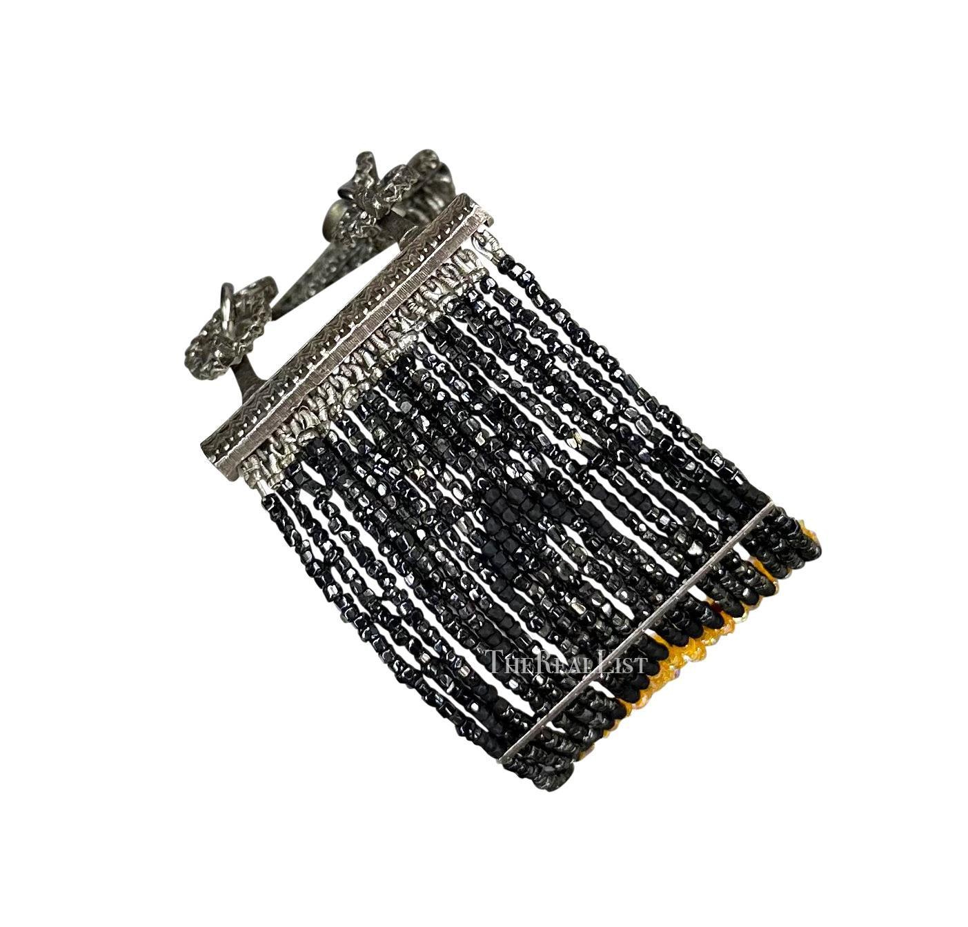Christian Dior par John Galliano, bracelet Masai perlé, A/H 1997 en vente 4