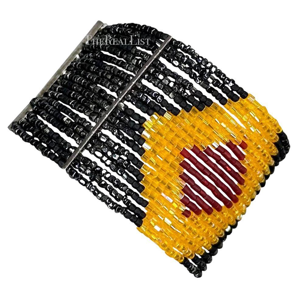 Christian Dior par John Galliano, bracelet Masai perlé, A/H 1997 en vente 5