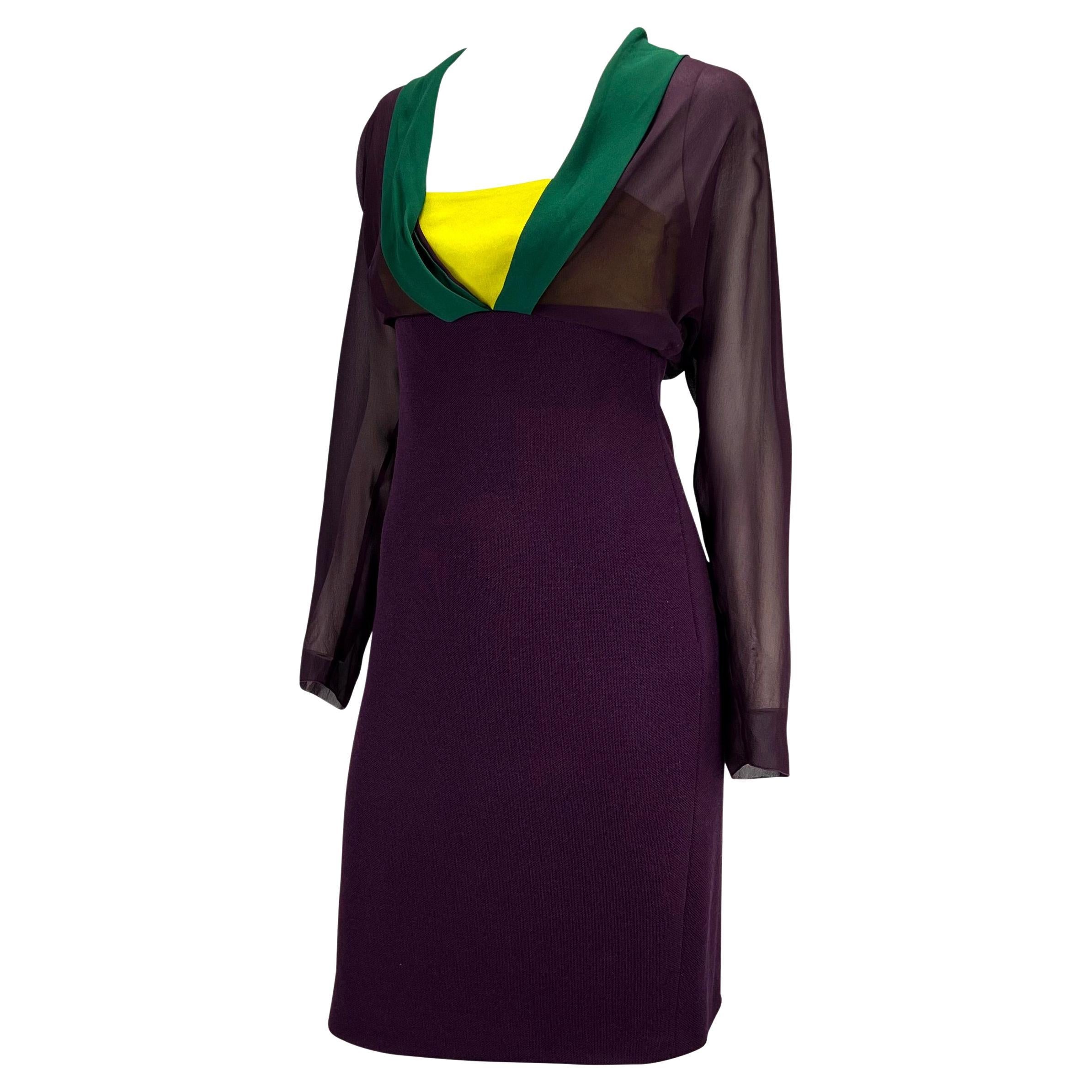 what colour goes with aubergine dress