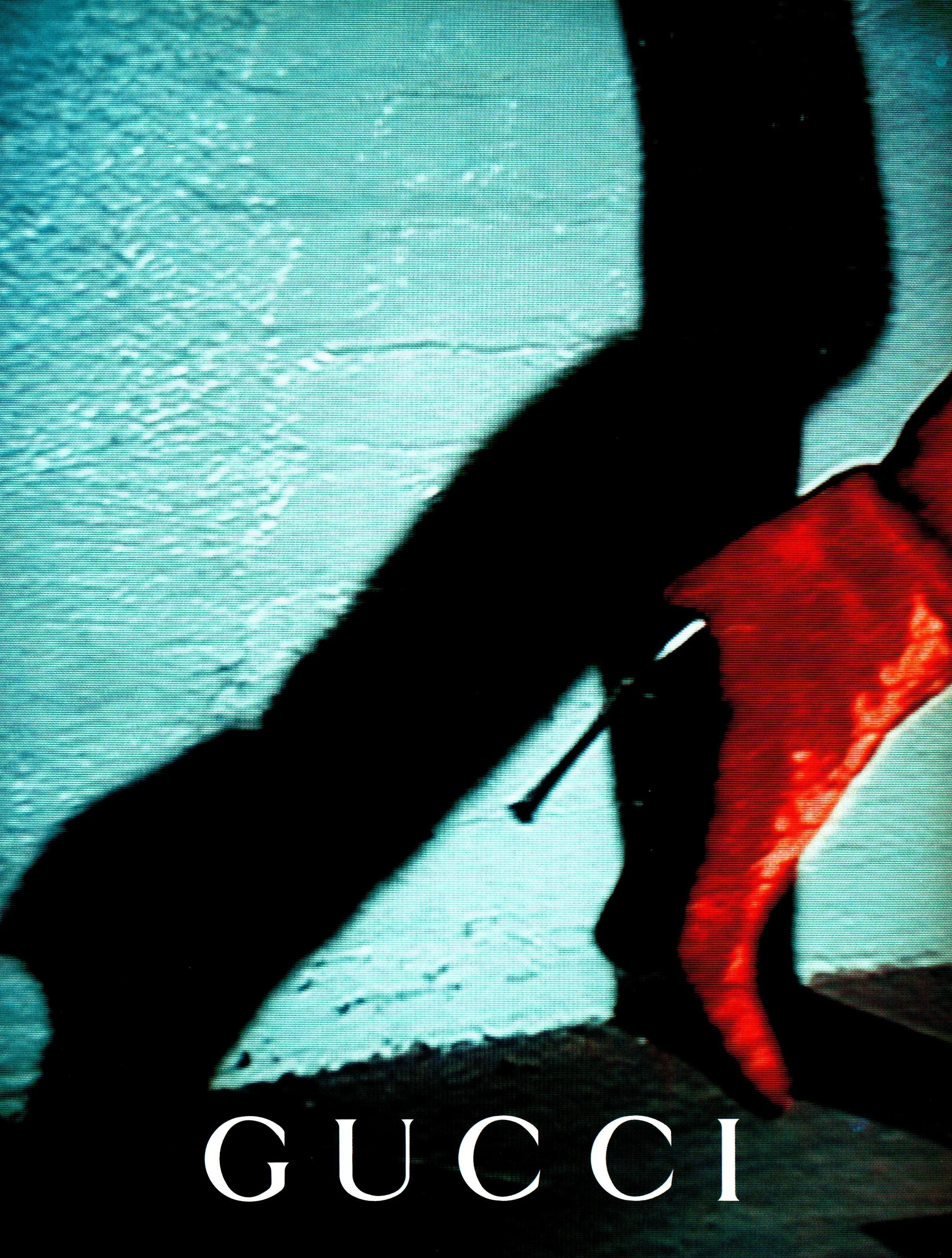 F/W 1997 Gucci by Tom Ford Botas con tacón de cocodrilo metálico azul talla 10B Azul en venta