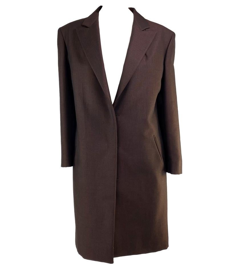 Gucci par Tom Ford - Manteau en mohair de laine avec bordure en fourrure verte, A/H 1997 en vente 2