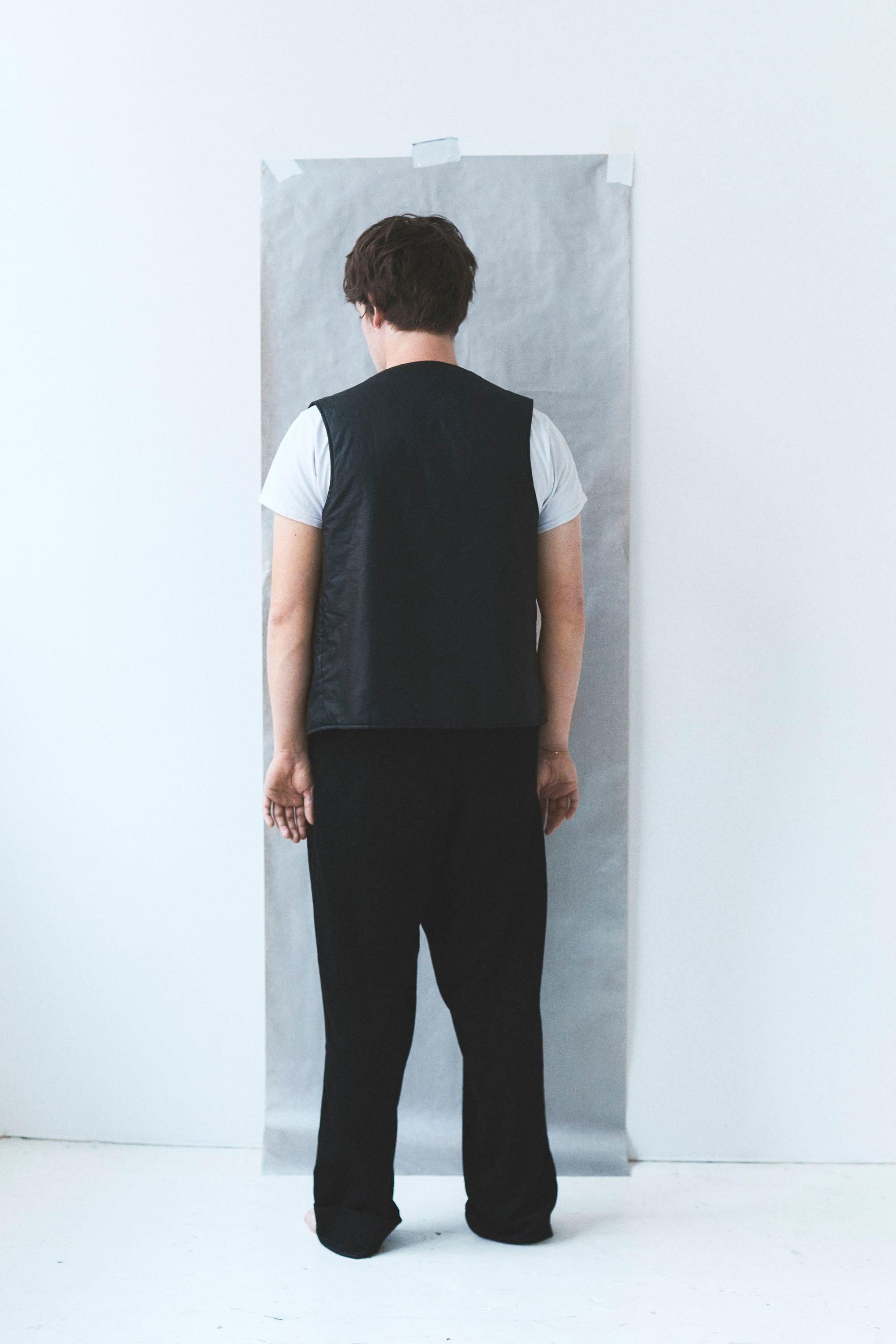 Chaleco aislante Helmut Lang F/W 1997 Negro en venta