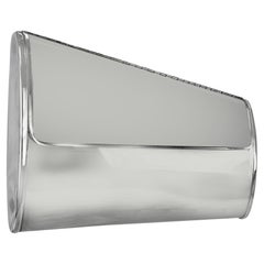 F/W 1997 Ralph Lauren Runway Ad Silver-Plated Scluptured Evening Clutch