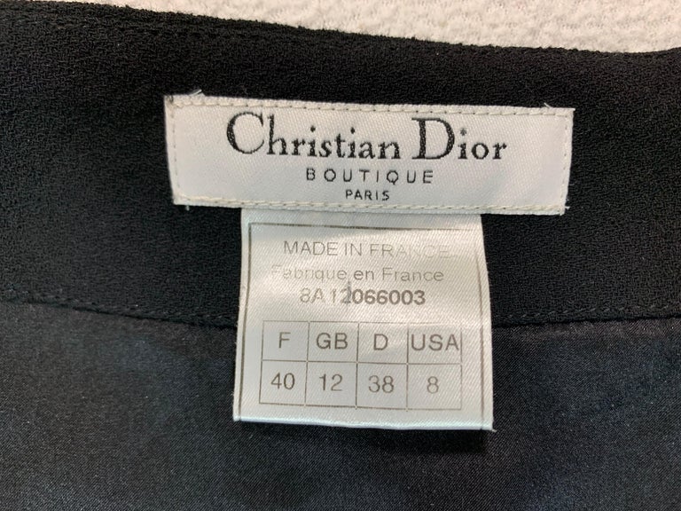 F/W 1998 Christian Dior by John Galliano Black Fit n Flare Lace Dress ...