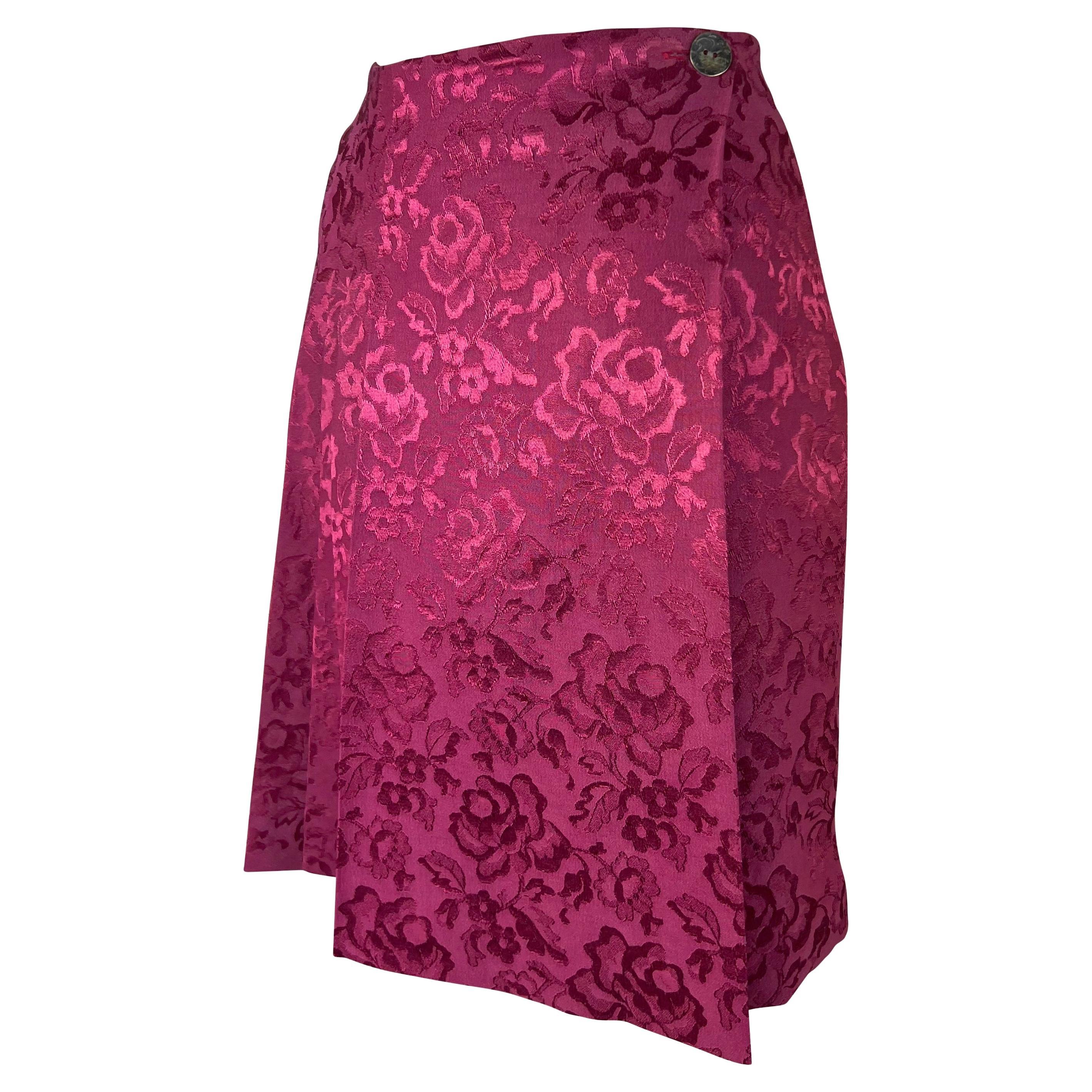 F/W 1998 Christian Dior by John Galliano Pink Yellow Lace 3-Piece Skirt Suit For Sale 11