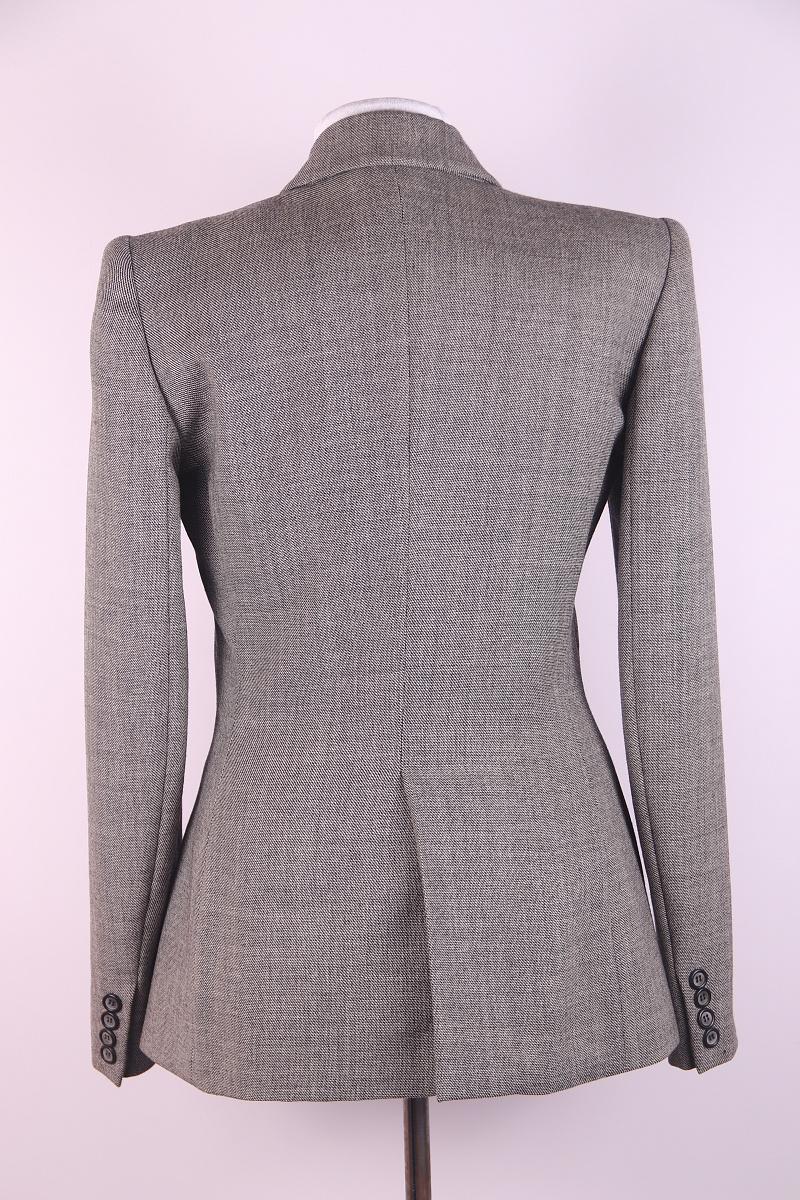 giacca f/w 1998alexander mcqueen con spalle robuste e tasche verticali  joan in vendita 5