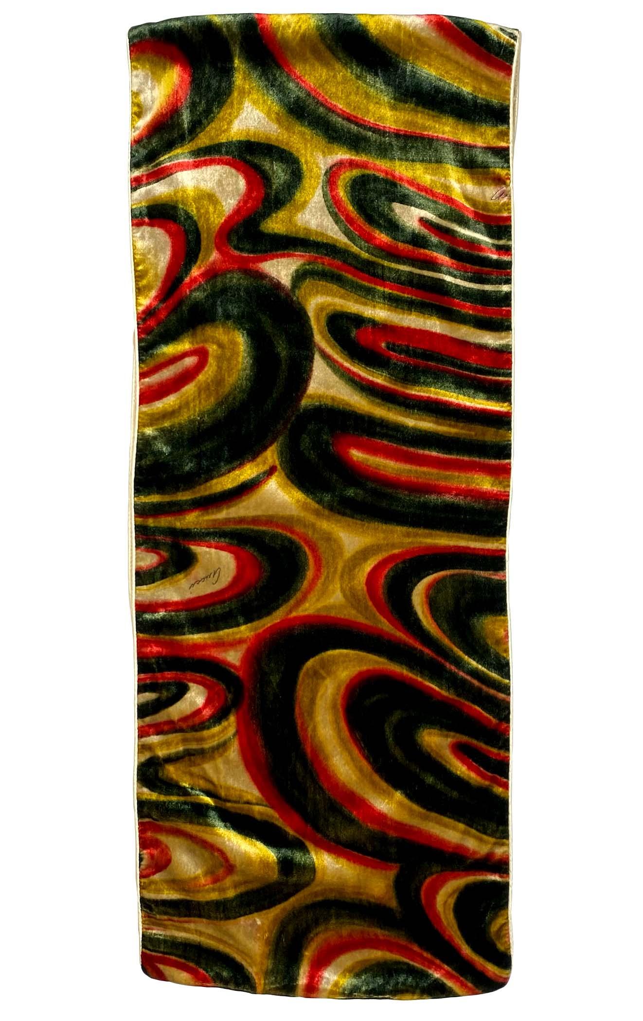 gucci psychedelic scarf