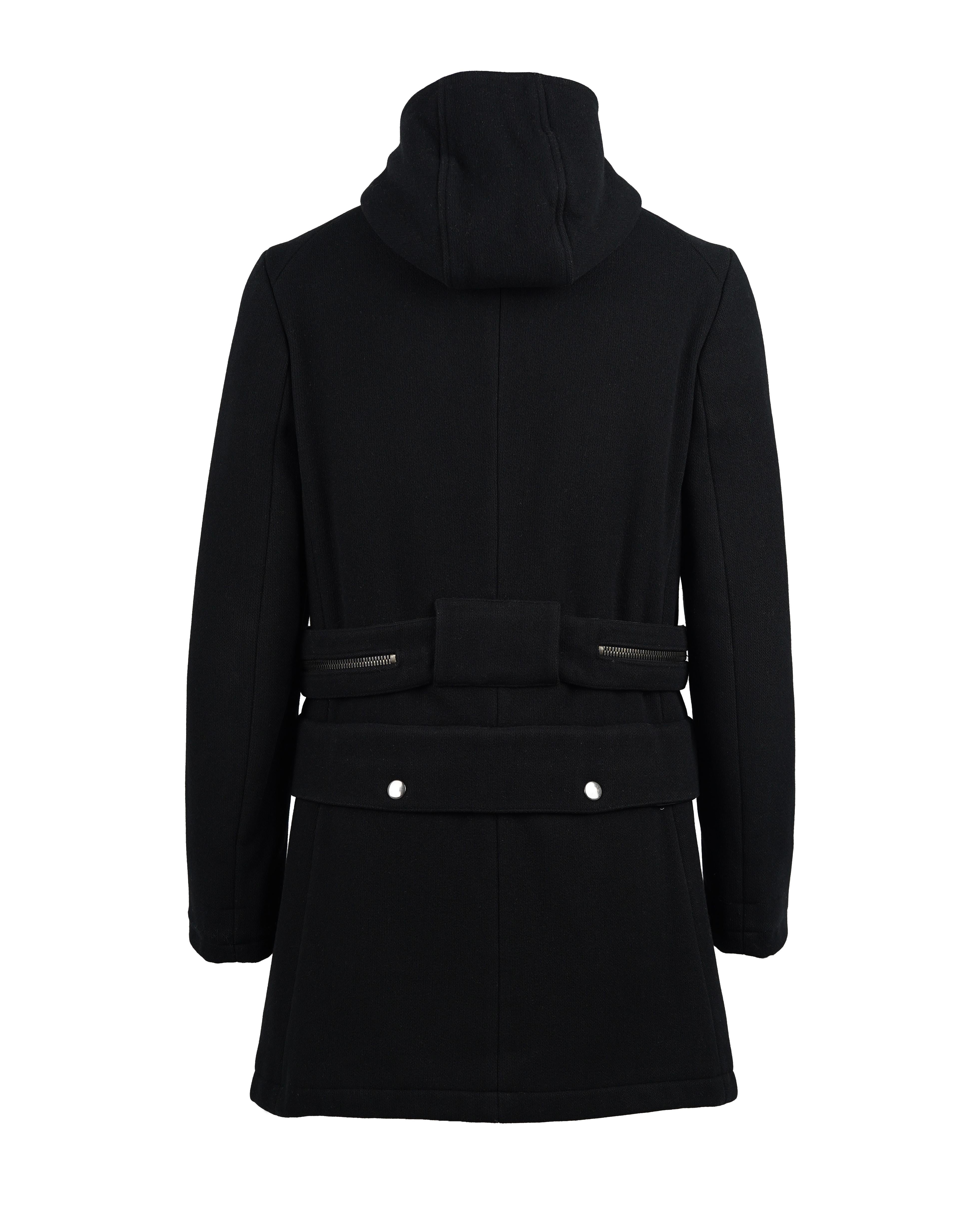 Donna A/I 1999 Miu Miu - Passerella e Campaigner - Cappotto nero in vendita