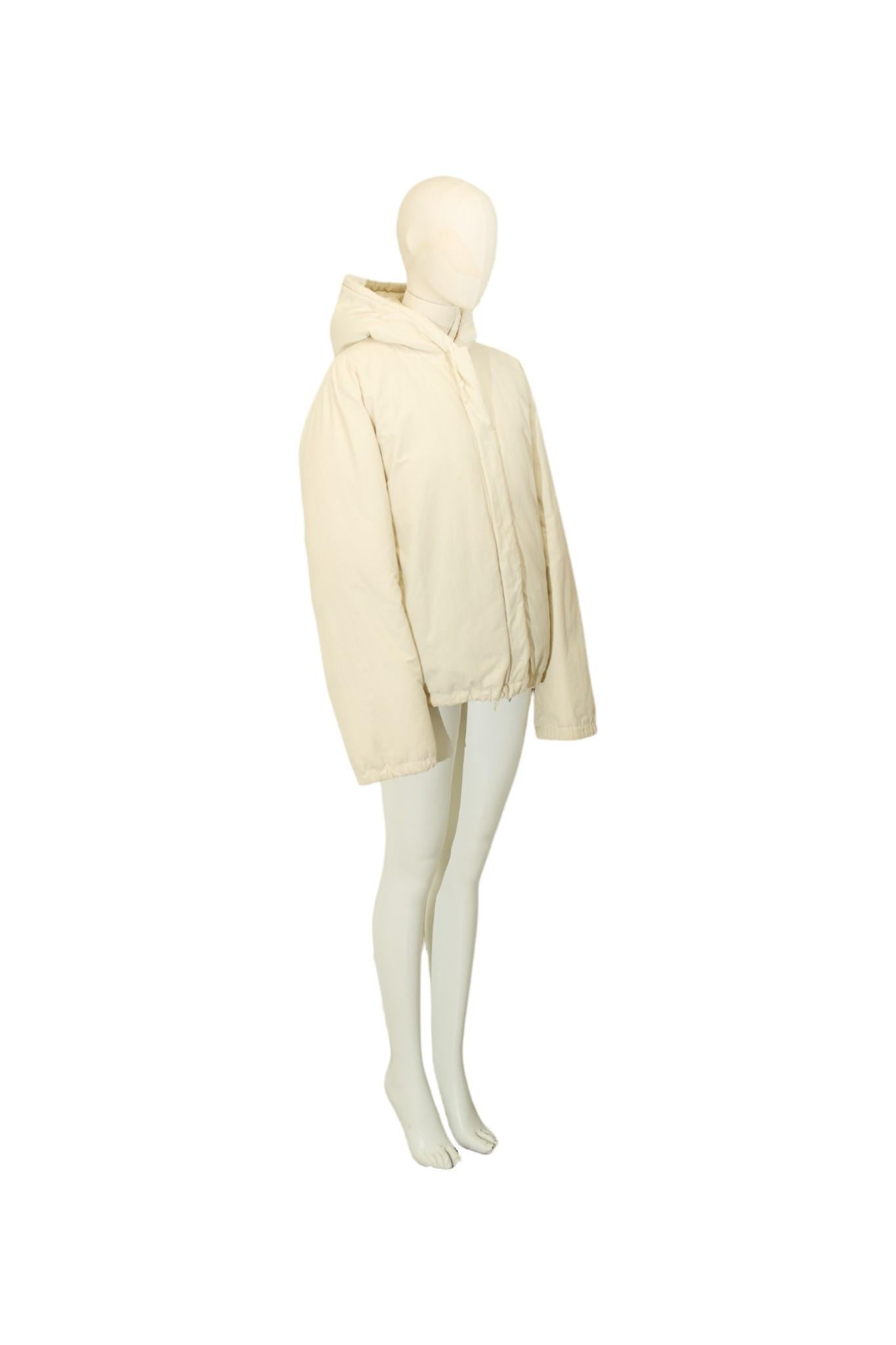 Bianco F/W 1999 Parachute Bondage Down Jacket in vendita