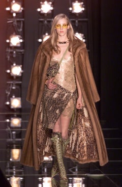 F/W 2000 Christian Dior by John Galliano Oversized Logo ID Choker Necklace