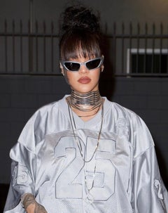 F/W 2000 Christian Dior by John Galliano Rhinestone D Serpent Chain Necklace