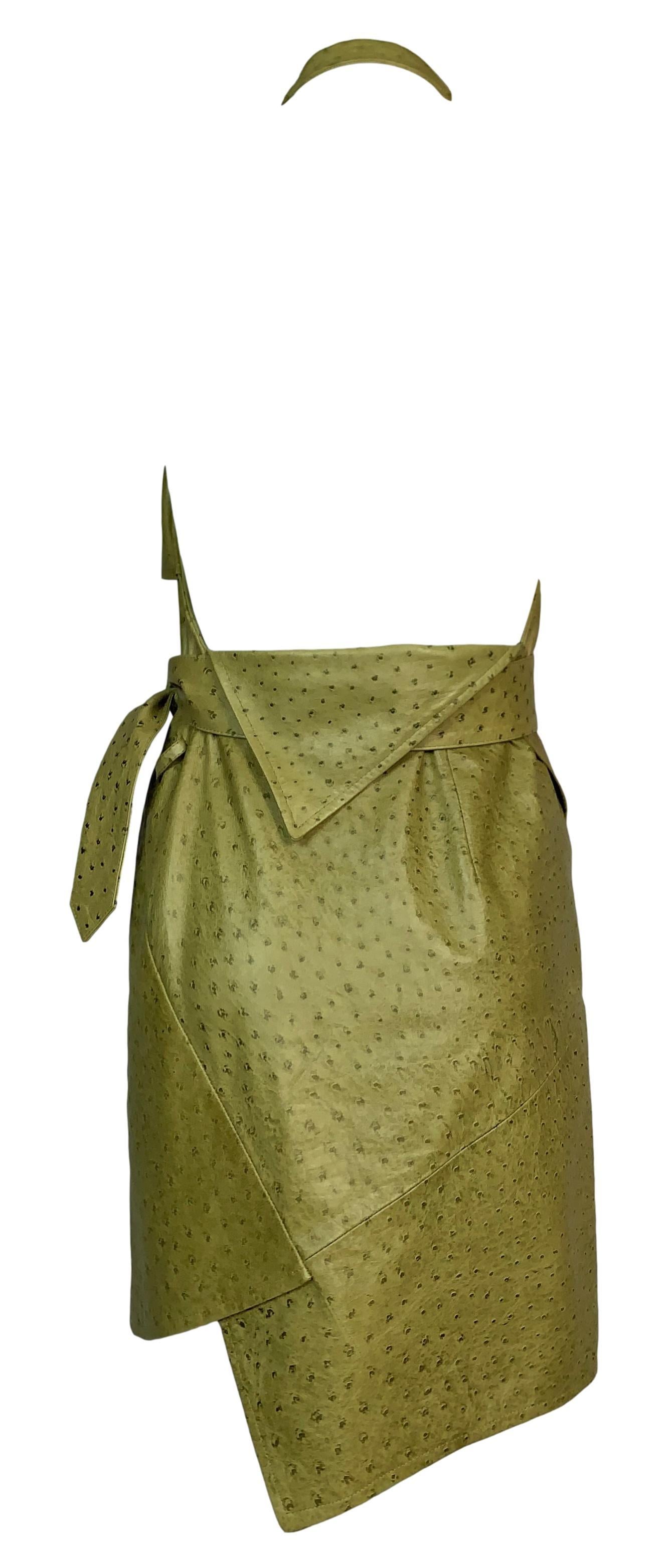 christian dior green dress