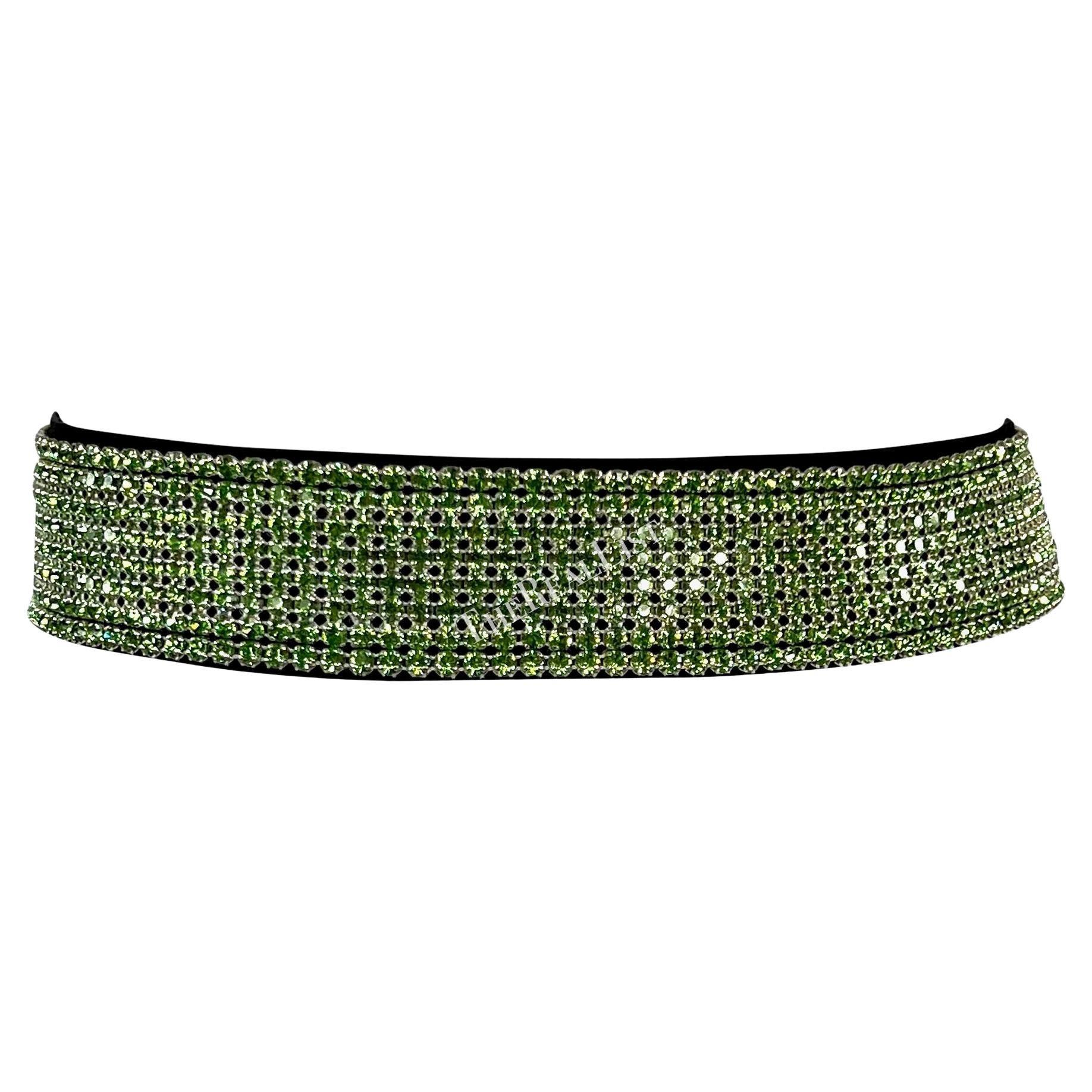A/I 2000 Dolce & Gabbana Cintura con strass Greene & Greene In condizioni ottime in vendita a West Hollywood, CA