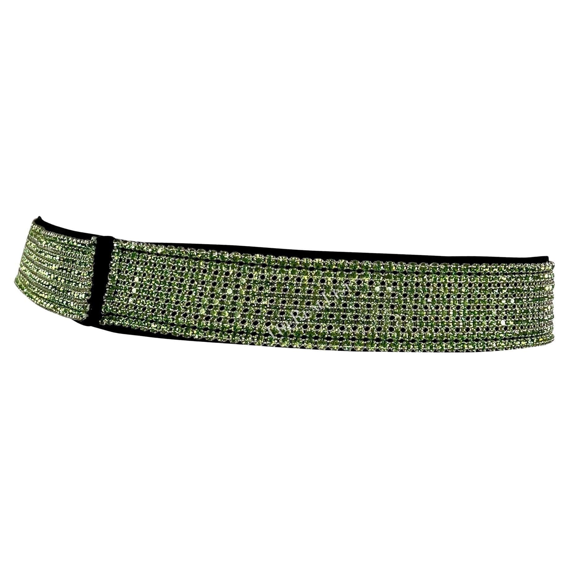 A/I 2000 Dolce & Gabbana Cintura con strass Greene & Greene in vendita 1
