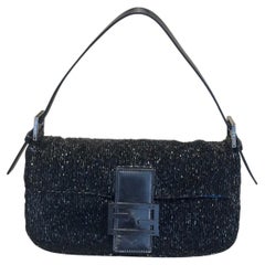 F/W 2000 Fendi limited edition embossed hand-beaded Baguette bag