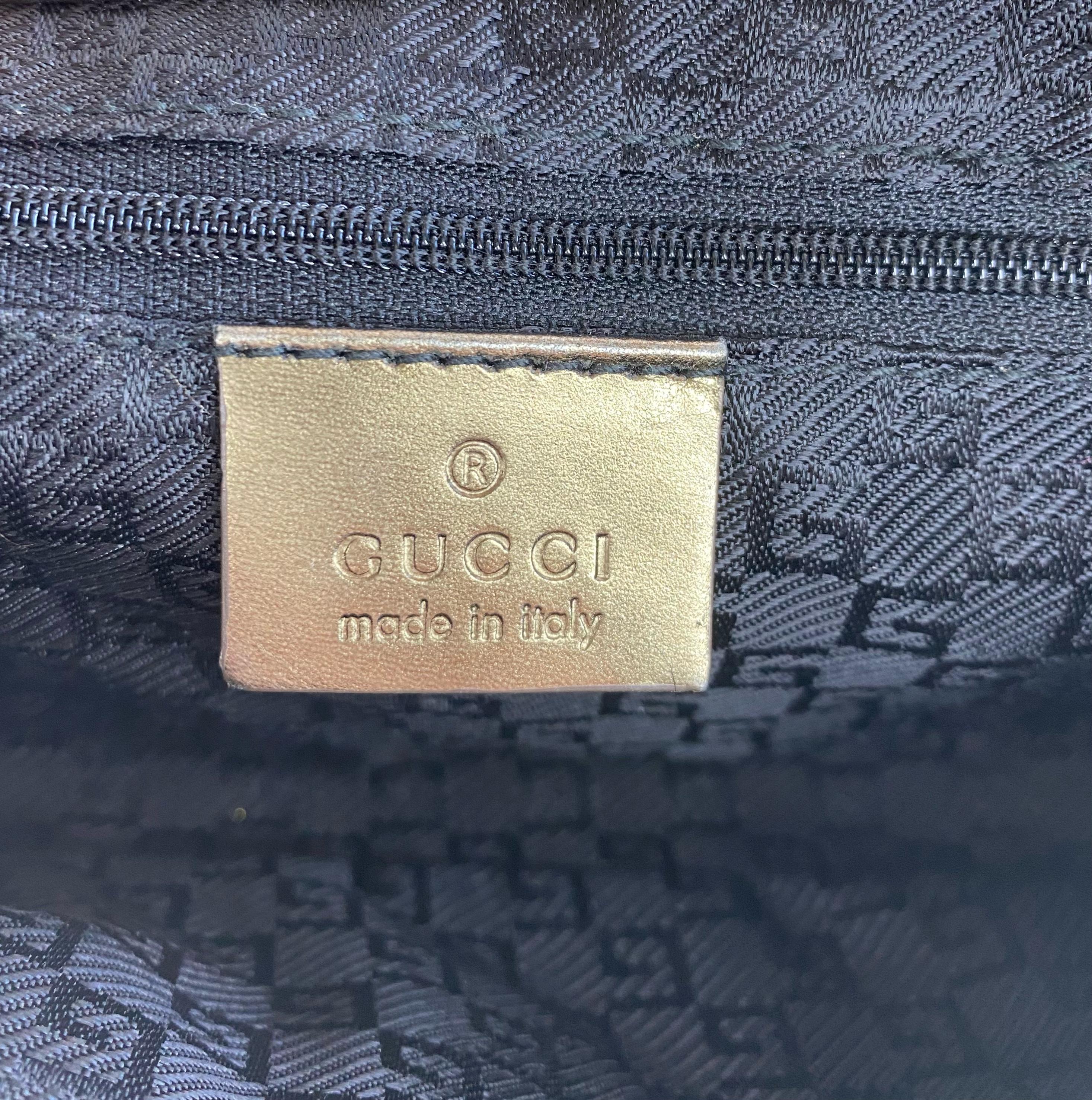 F/W 2000 Gucci by Tom Ford Gold Metallic Zweifarbige Mini Jackie Klappentasche 1
