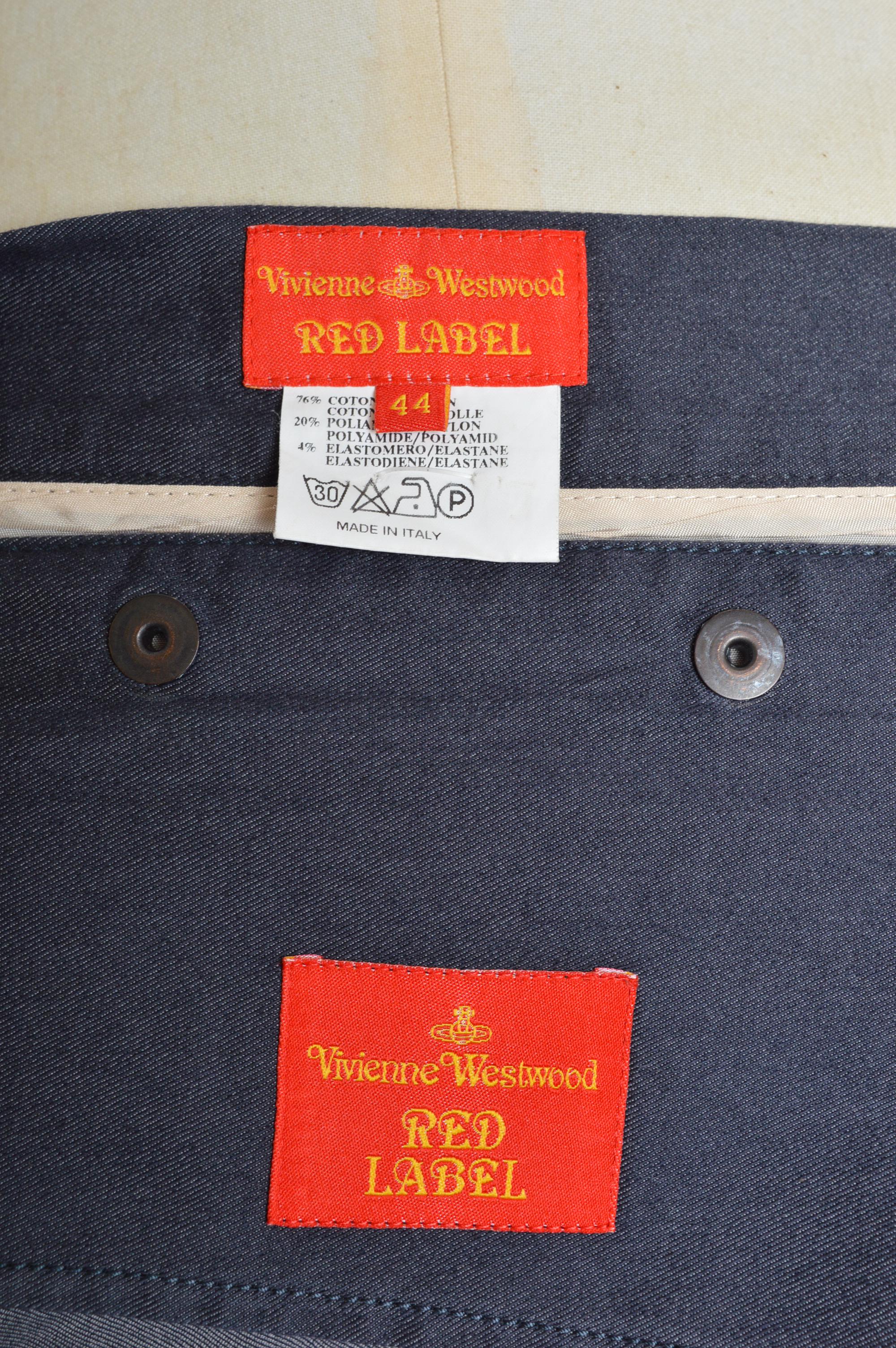 F/W 2000 Vivienne Westwood Red Label Corset Shirt & Grey Pencil Skirt Set 9