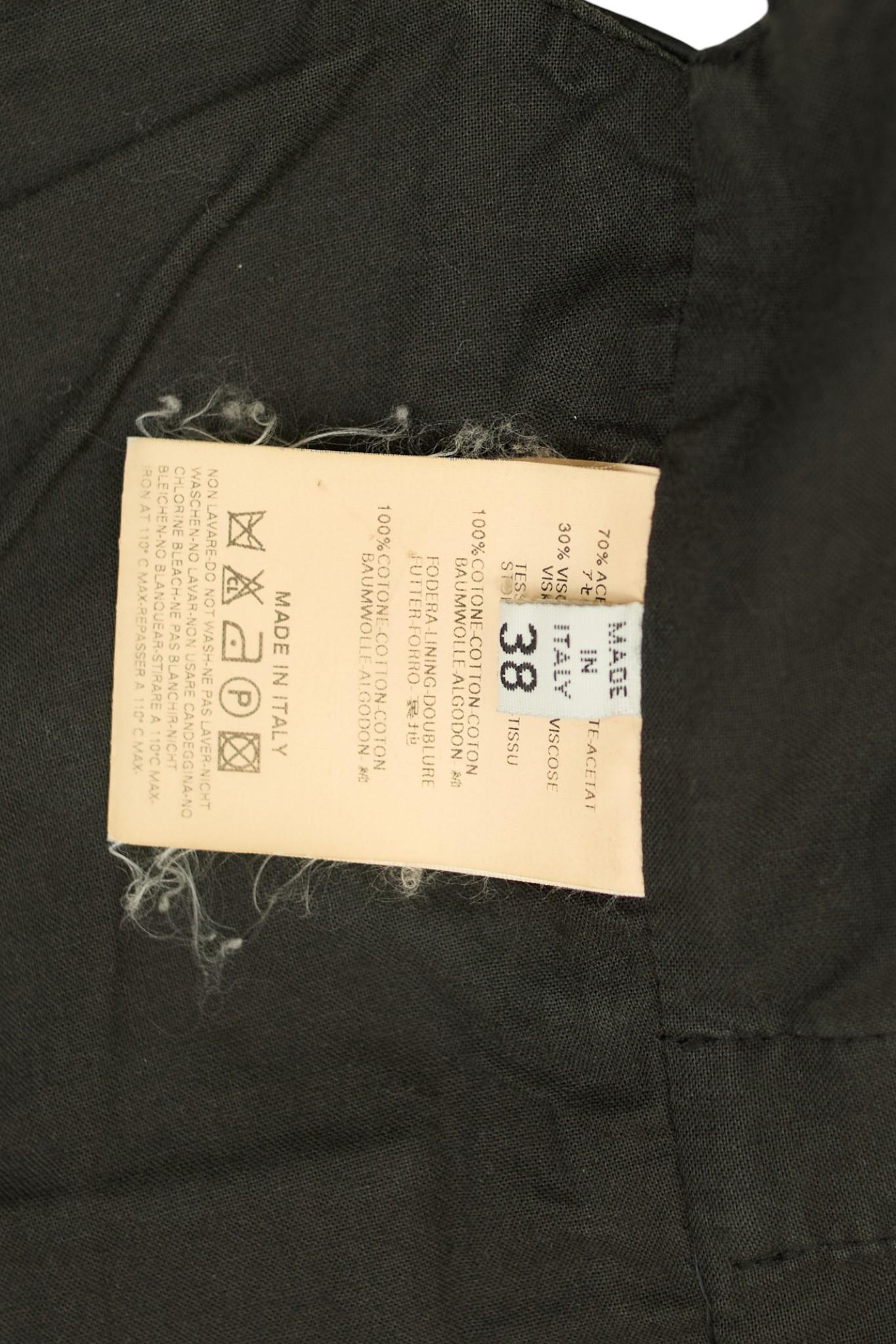 F/W 2001 Chaleco Artesanal Trompe L'oeil en venta 7