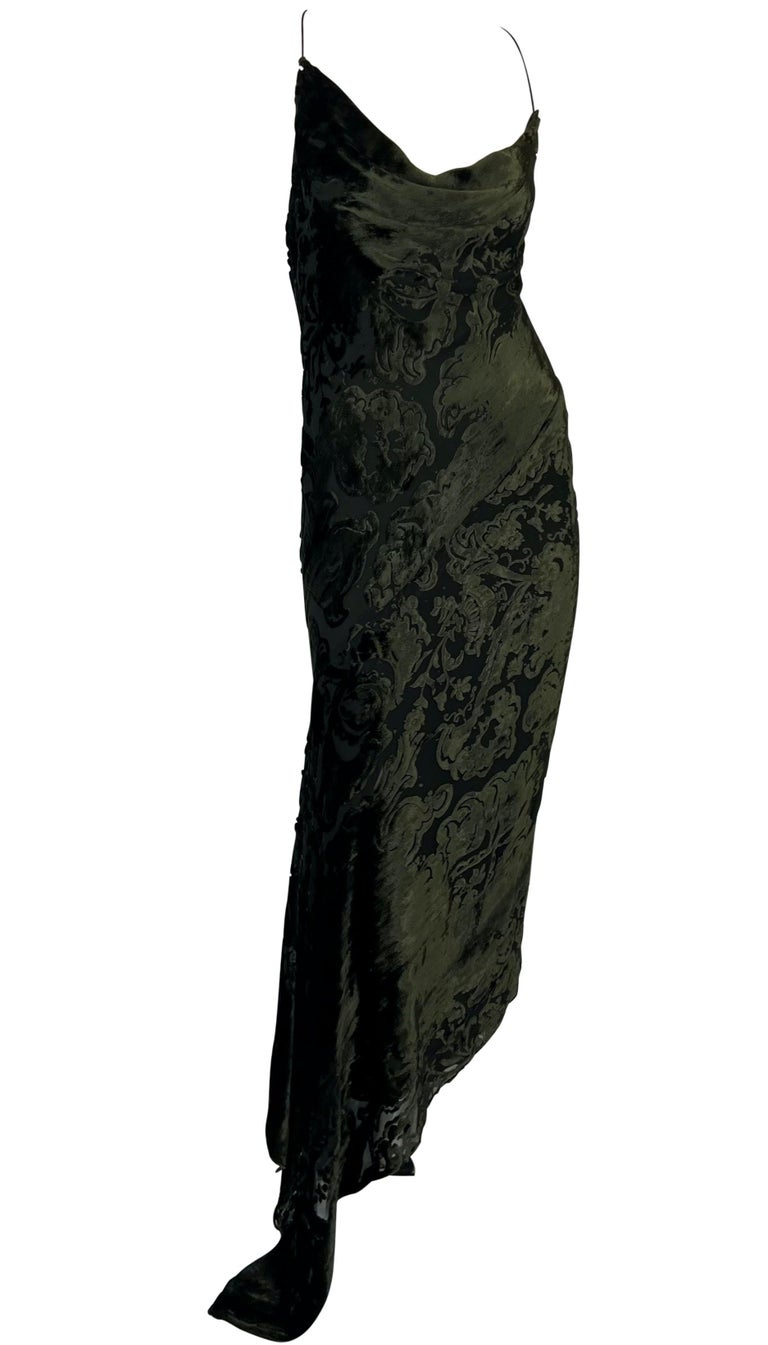 emerald green chiffon maxi dress BlackMilk | Le Chat Noir Velvet Squared Up Bishop Skater Dress | Orange main image 1