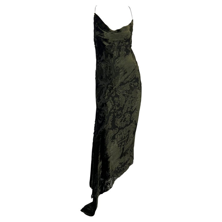 green long sleeve dress Leslie Bottle Green Long-Sleeve Twisted Split Maxi Dress – Club L London