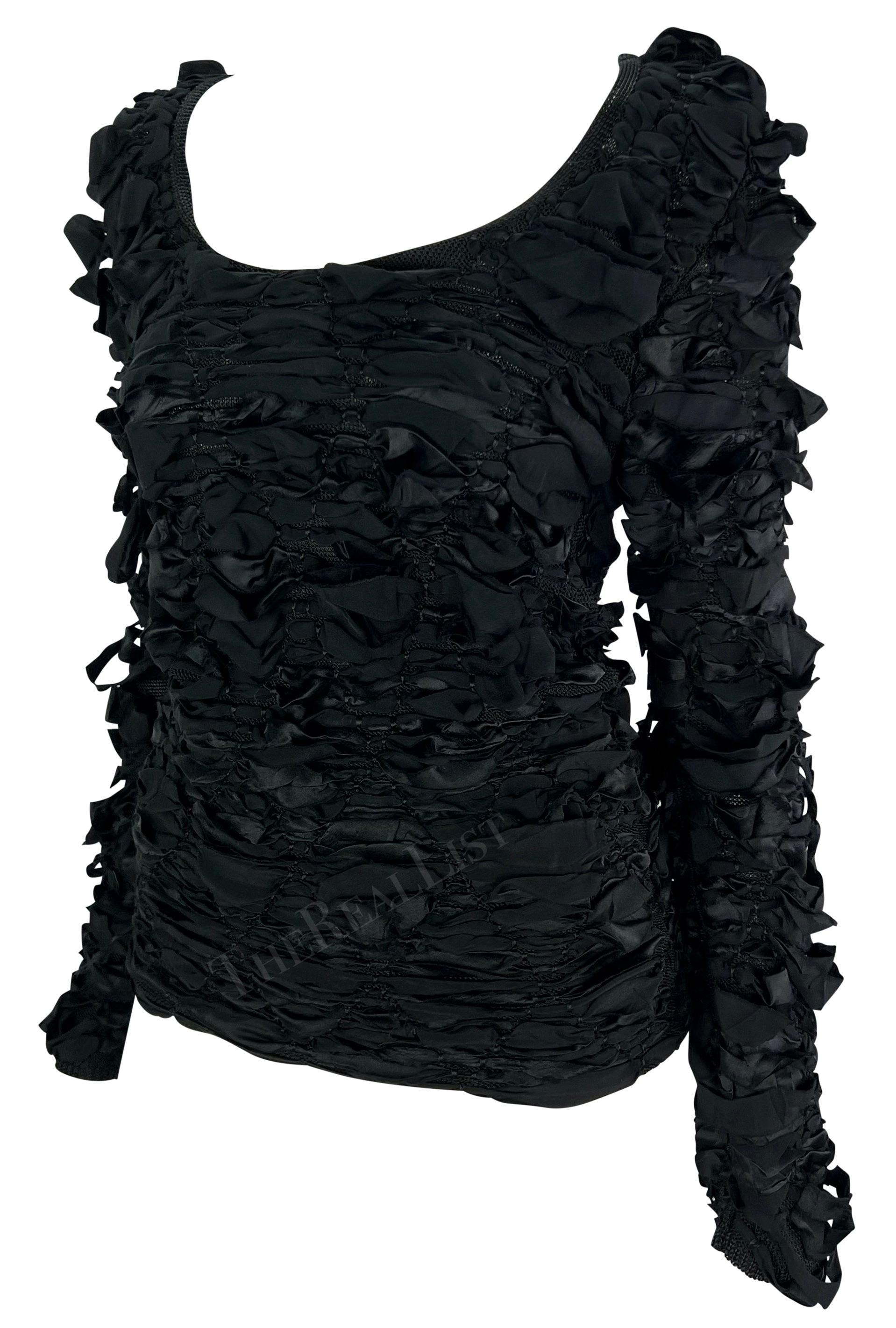 Pull de défilé Yves Saint Laurent par Tom Ford, A/H 2001 Excellent état - En vente à West Hollywood, CA