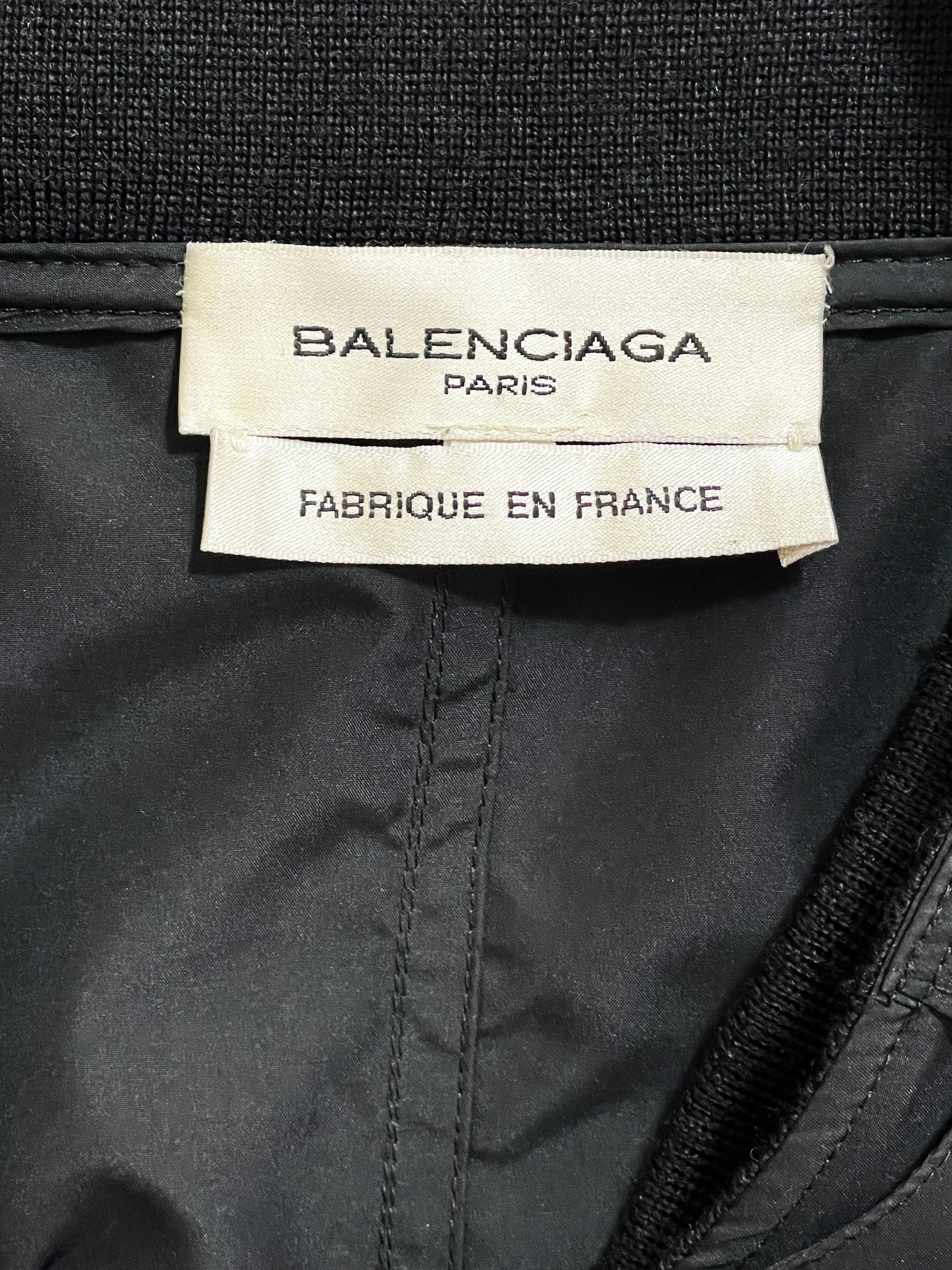 F/W 2002 Balenciaga by Nicolas Ghesquiere Runway Black Baggy Vest Top In Good Condition In Yukon, OK