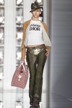 F/W 2002 Christian Dior John Galliano J’Adore Dior tank top