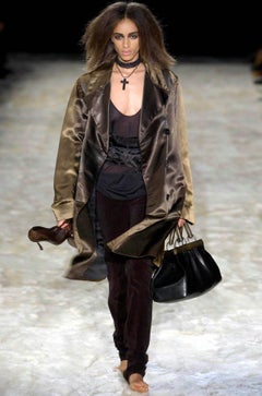 F/W 2002 Gucci by Tom Ford Lavender Alligator 4.25" Heels