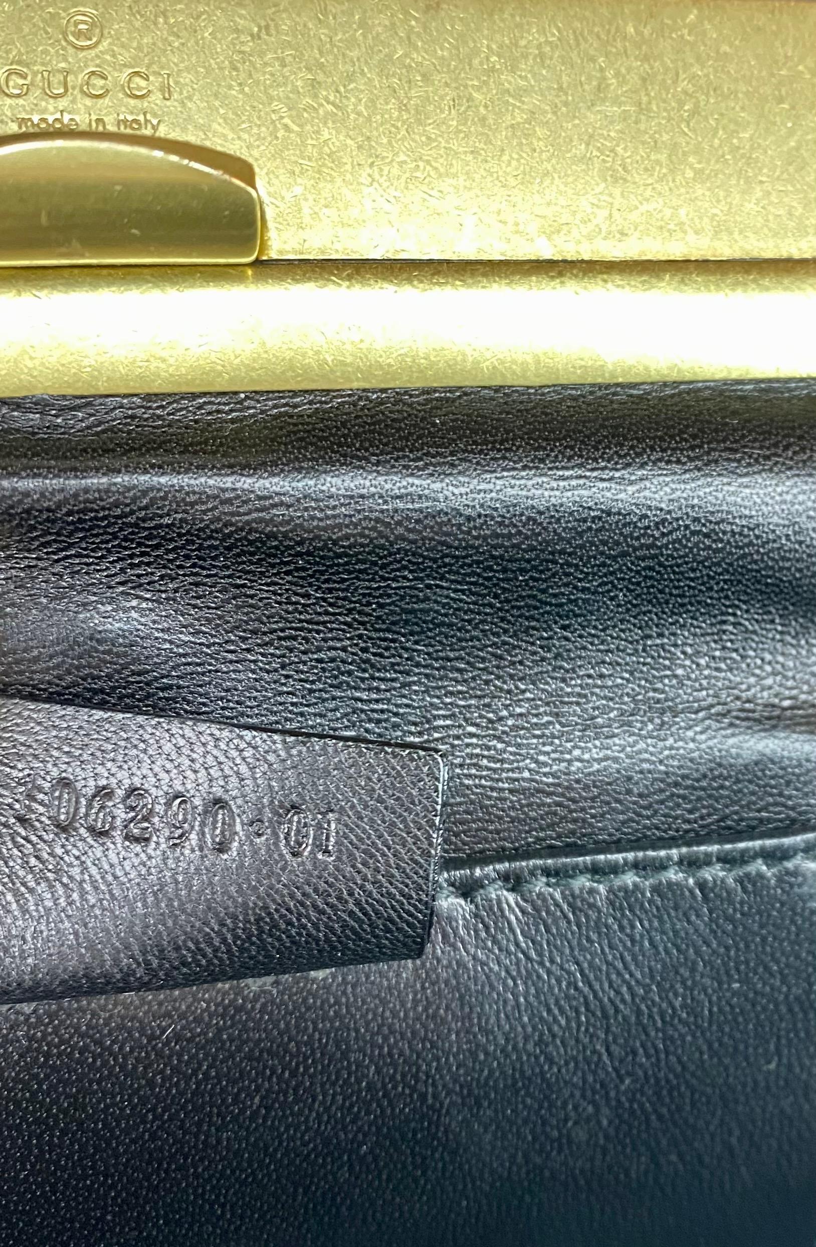 F/W 2002 Gucci by Tom Ford Mini-Tasche aus Eidechsenhaut im Used-Look 1