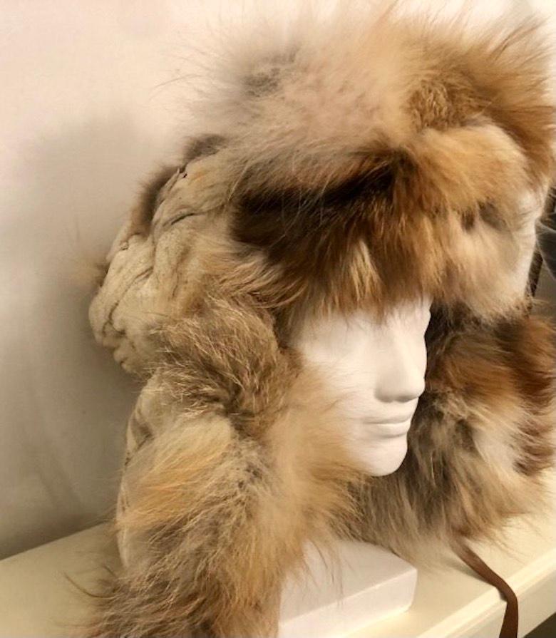 F/W 2002 Rare Vintage John Galliano for Christian Dior Fur Hat In Excellent Condition In Montgomery, TX