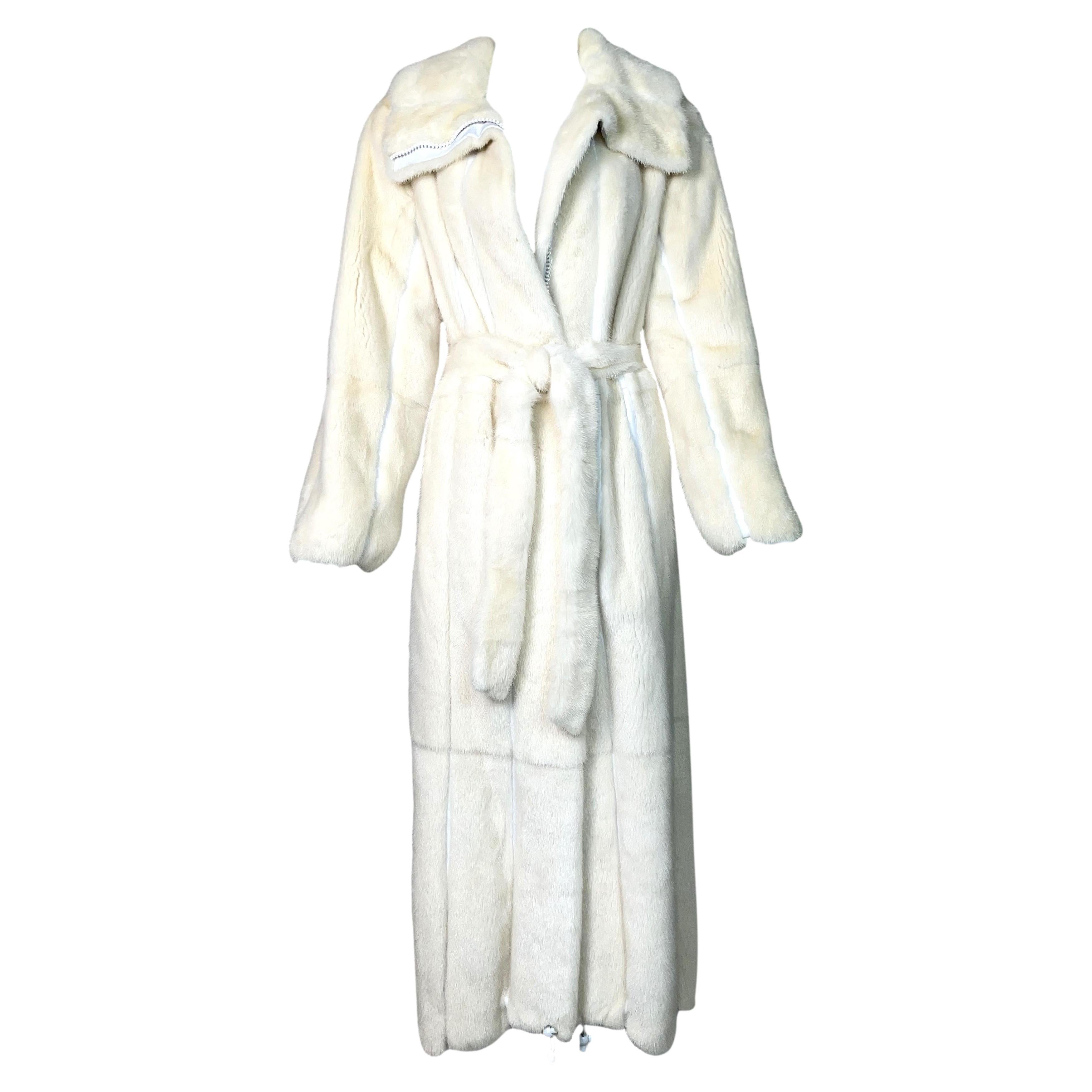 White Mink Fur Coat - 21 For Sale on 1stDibs | vintage white mink