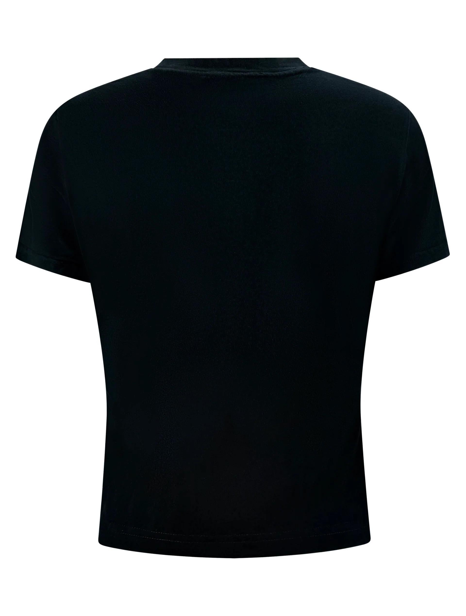 Maglietta A/I 2003 Christian Dior by John Galliano 'J'Adore Dior' Black In condizioni ottime in vendita a West Hollywood, CA