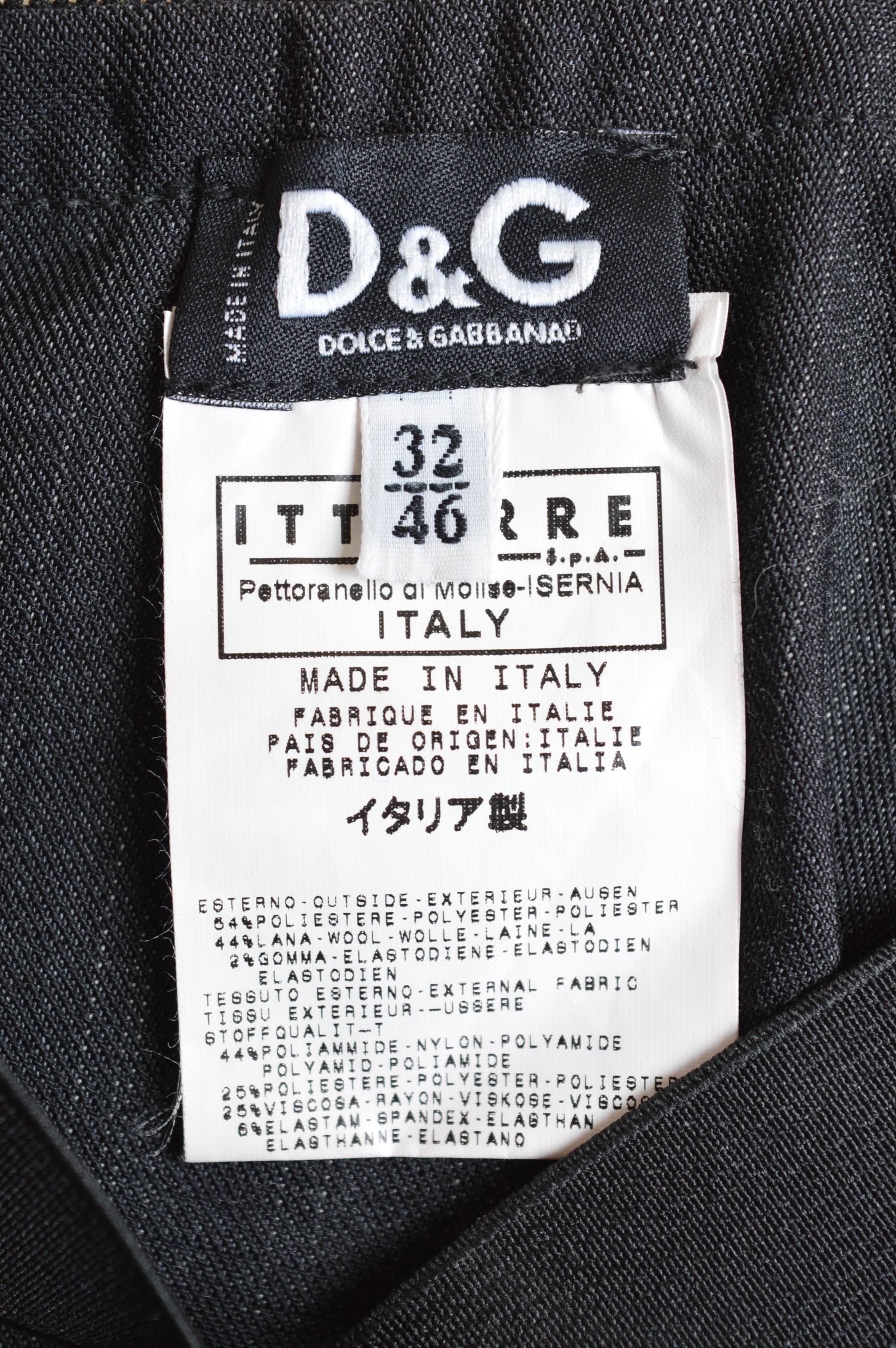 F/W 2003 D&G Bondage Micro Mini Suspender Corset Dress by DOLCE & GABBANA in vendita 2