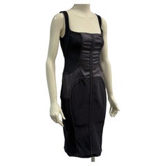 F/W 2003 Gucci by Tom Ford corset midi dress