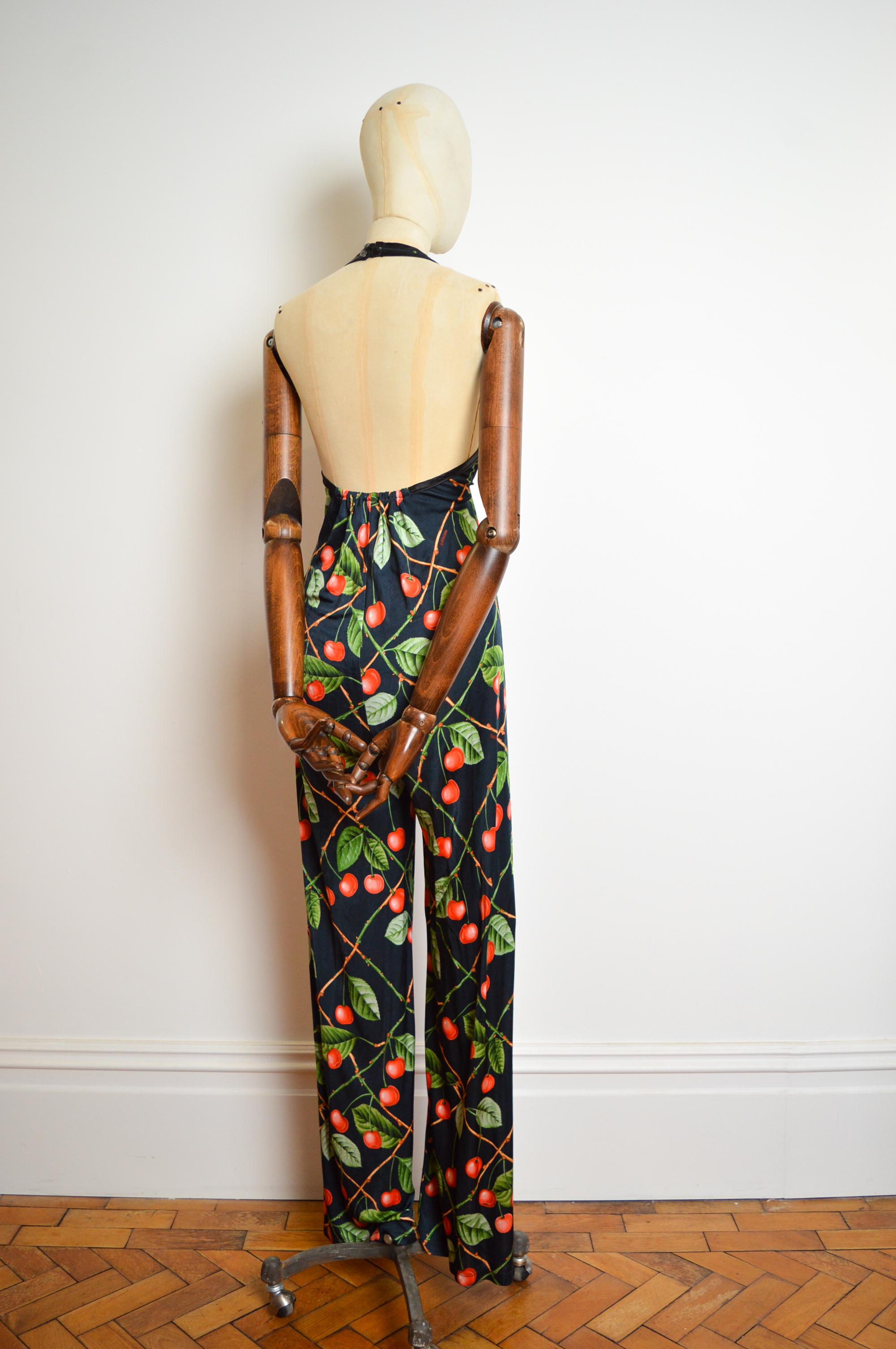 John Galliano F&F Vintage pantalone Palazzo tutto in uno A/I 2003 in vendita 5